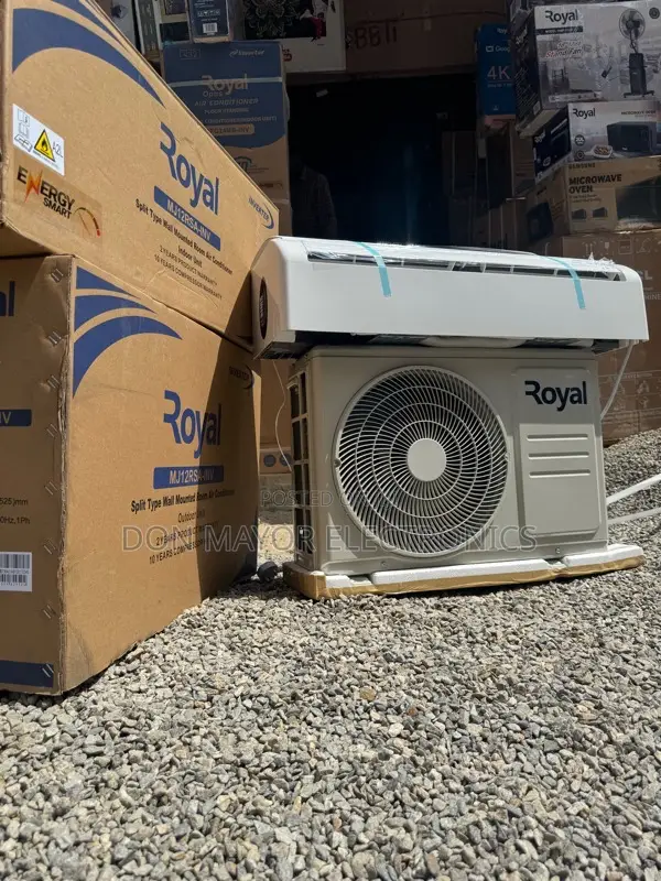 Royal 1.5hp Inverter Split Unit Ac R32gas (Mj12rsa-Inv) No Kits