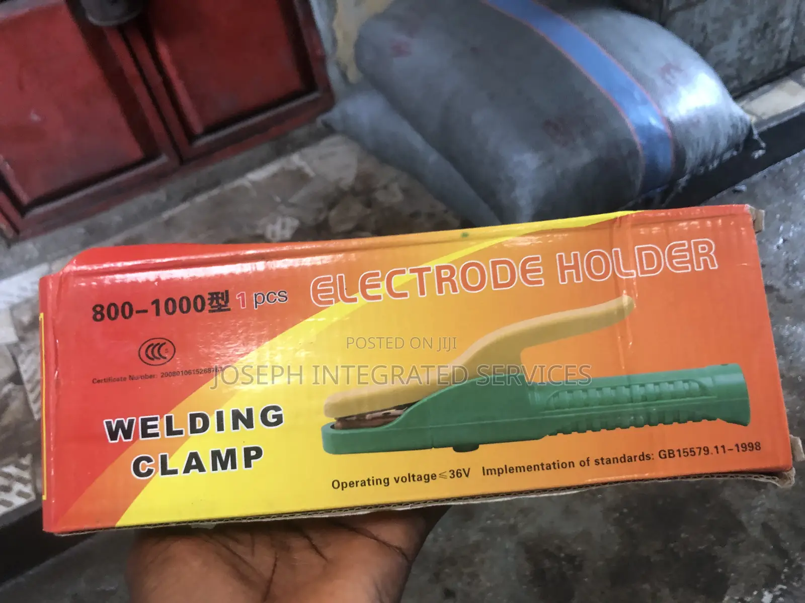 800-1000 Amp Welding Electrode Holder