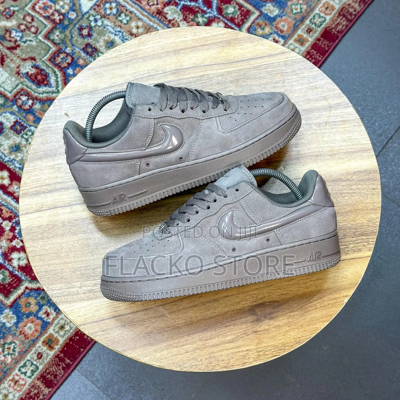Original Nike Air Force 1 Low ‘07 Burgundy Crush Sneakers