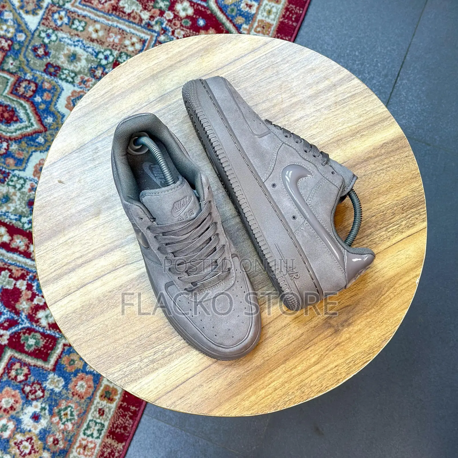 Original Nike Air Force 1 Low ‘07 Burgundy Crush Sneakers