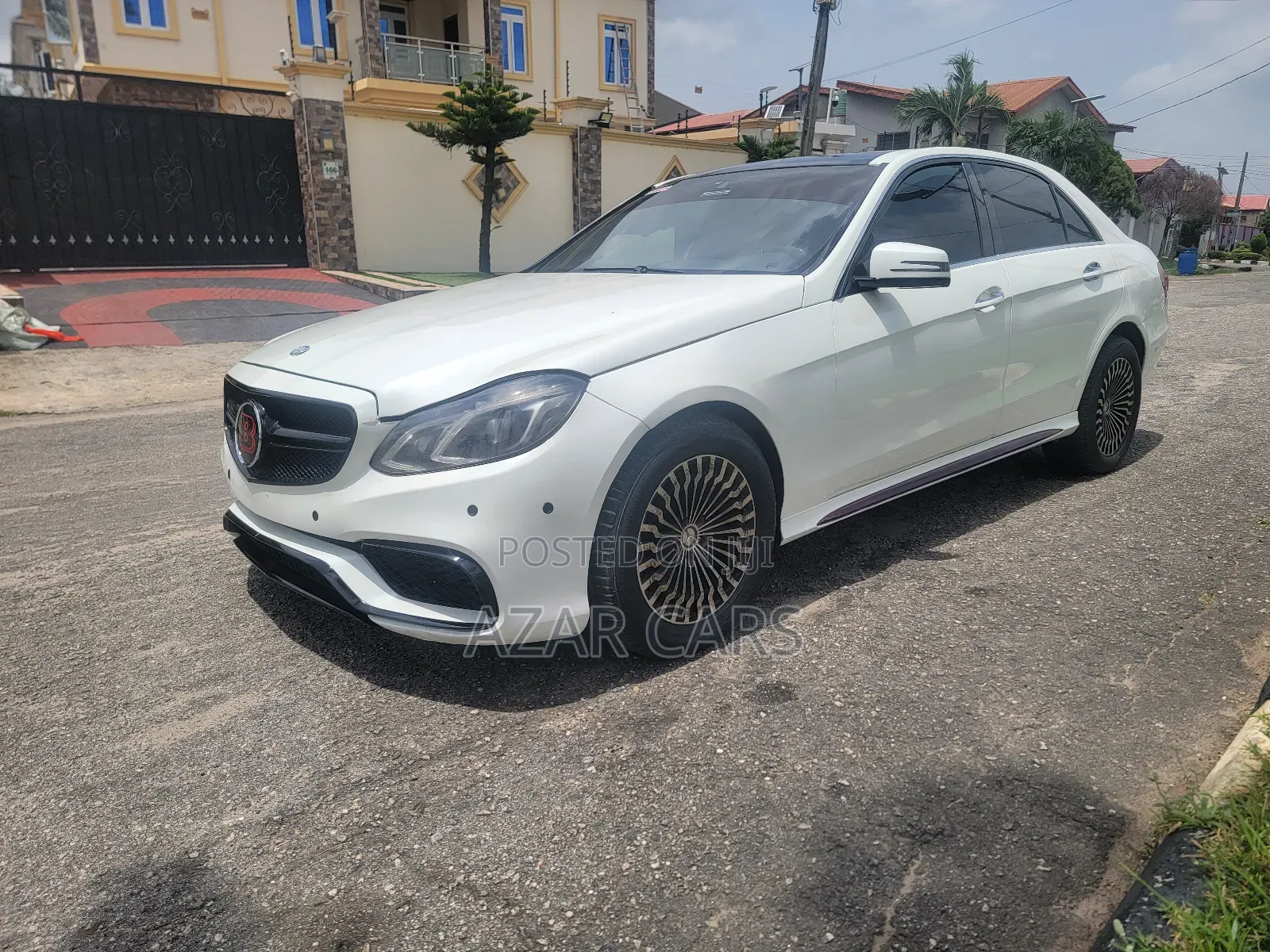 Mercedes-Benz E63 2010 White