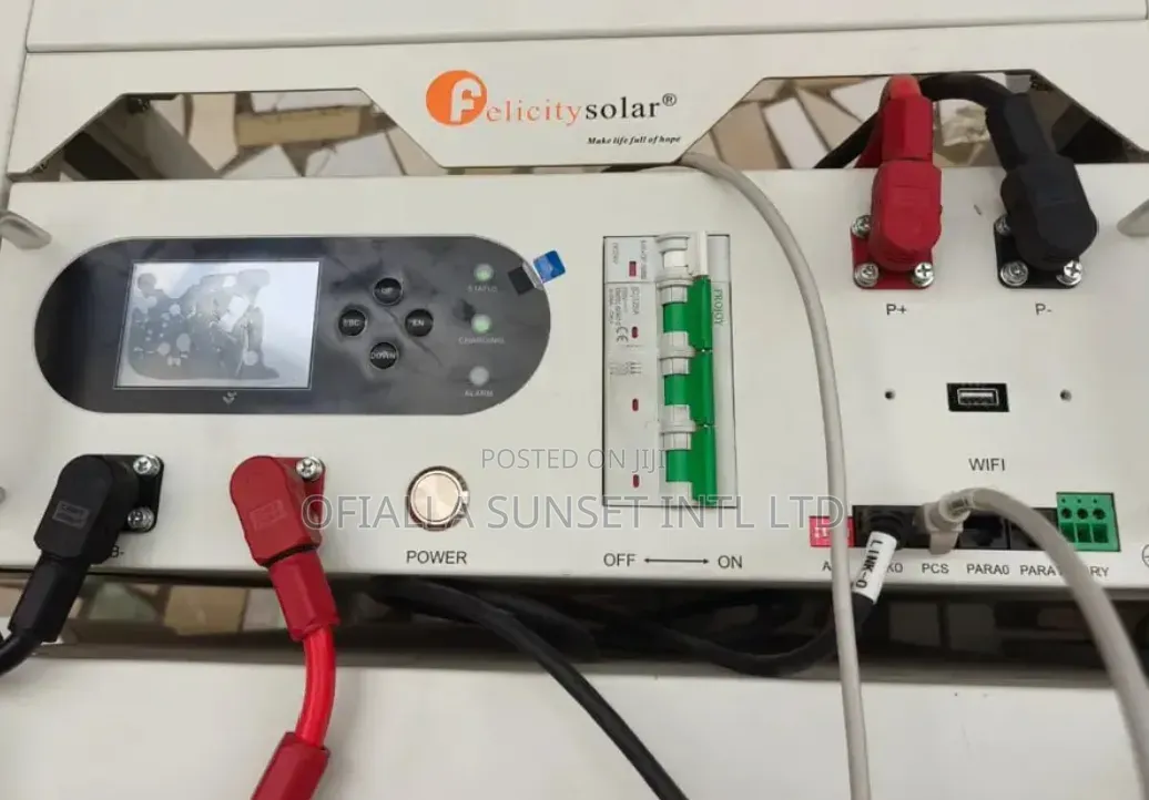 60kwh High Voltage Felicity Lithium Iron Lifepo4 Battery