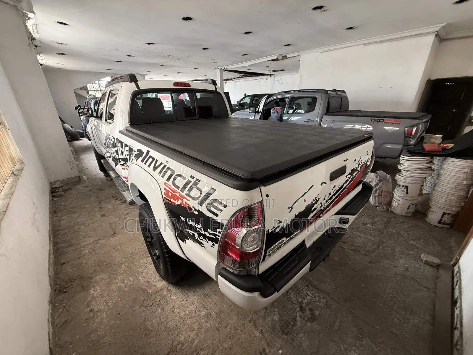 Toyota Tacoma Double Cab 4x4 4.0L V6 5-Speed Automatic 2013 White