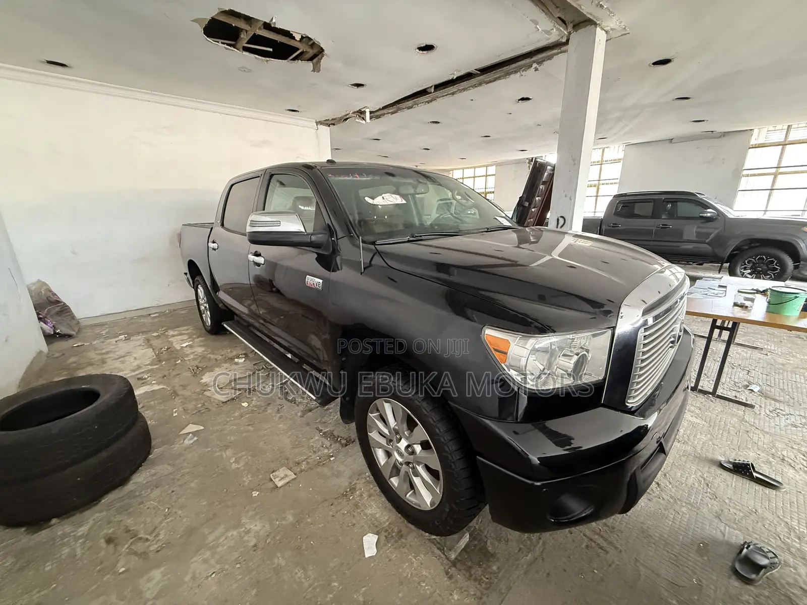 Toyota Tundra Double Cab 4x4 Limited 5.7L V8 2013 Black