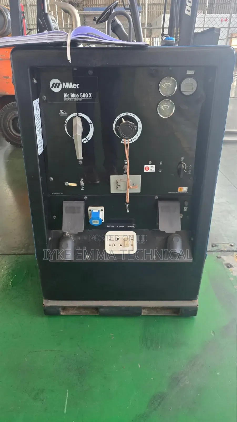 Miller Big Blue 500x Diesel Engine Driven Welder/Ac Generator