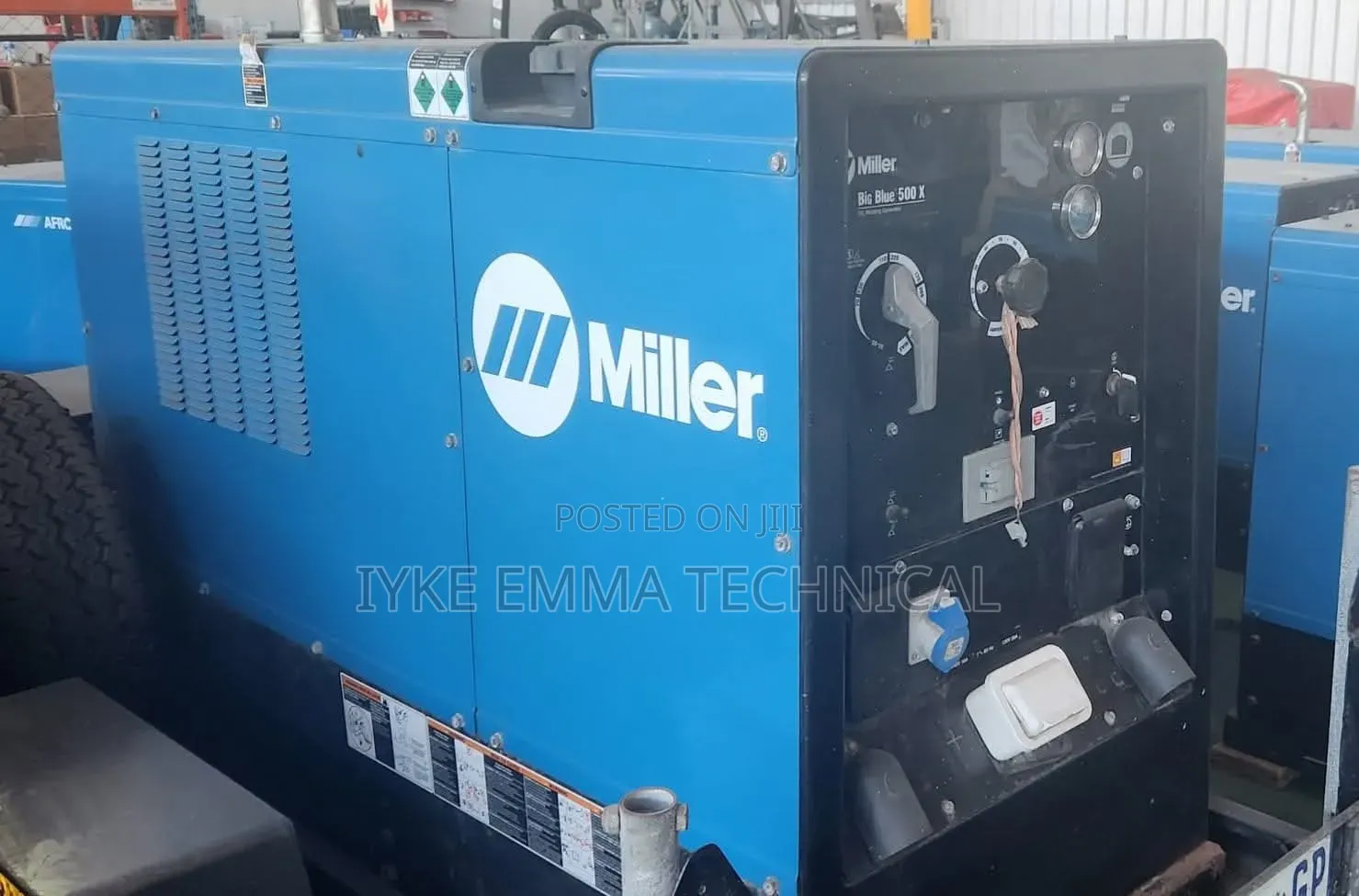Miller Big Blue 500x Diesel Engine Driven Welder/Ac Generator