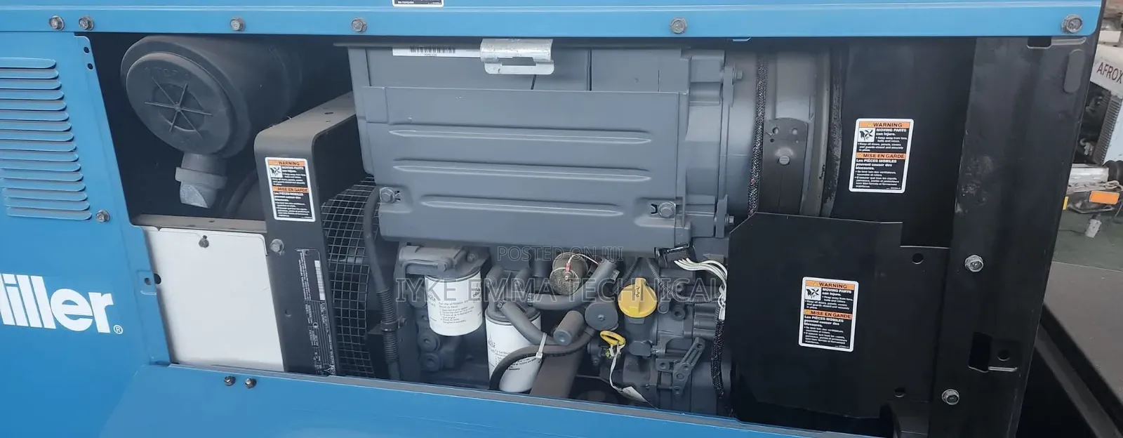 Miller Big Blue 500x Diesel Engine Driven Welder/Ac Generator