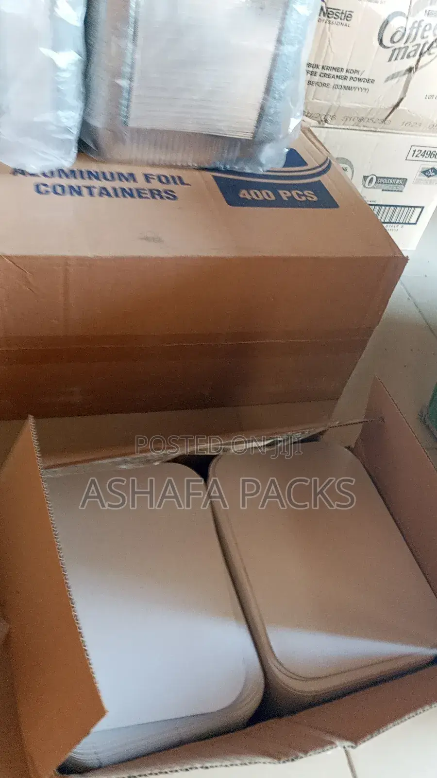 50pcs of 1500ml Aluminium Containers