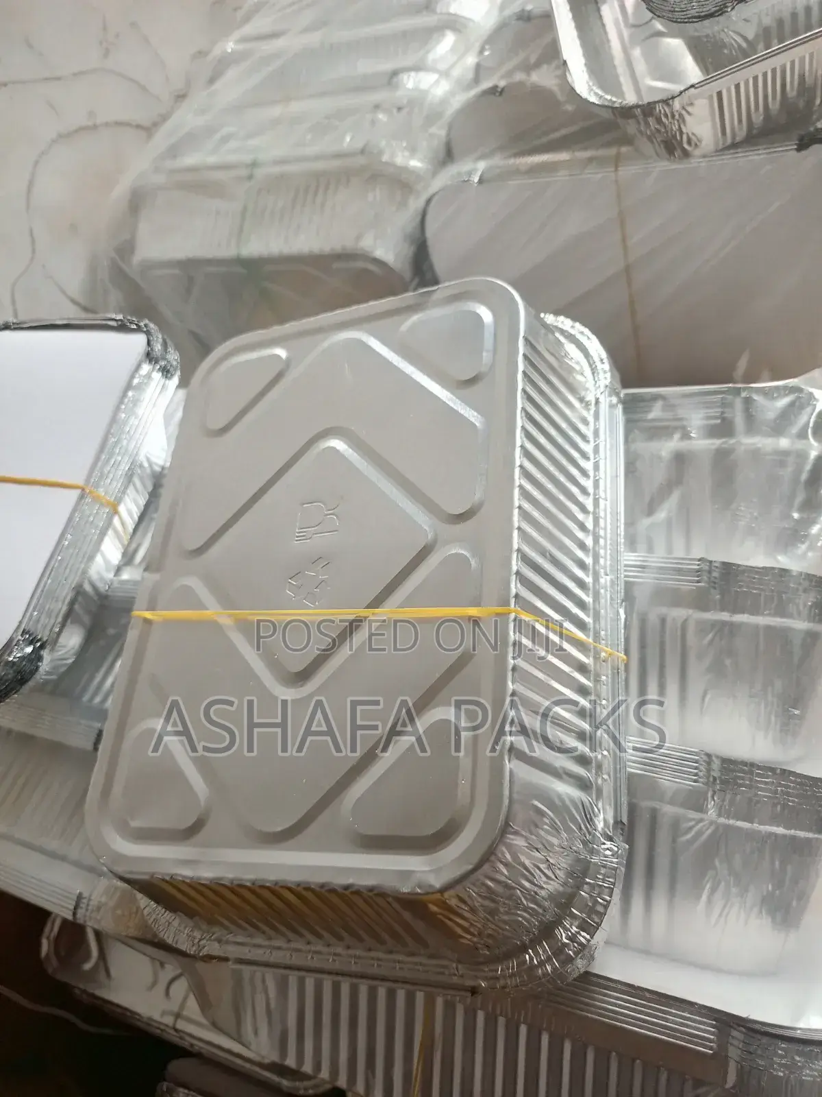50pcs of 1500ml Aluminium Containers