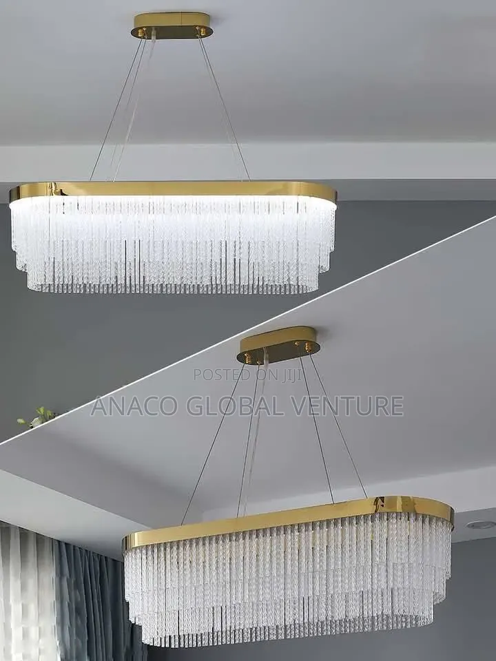 Classic Crystal Chandelier Light Gold Body