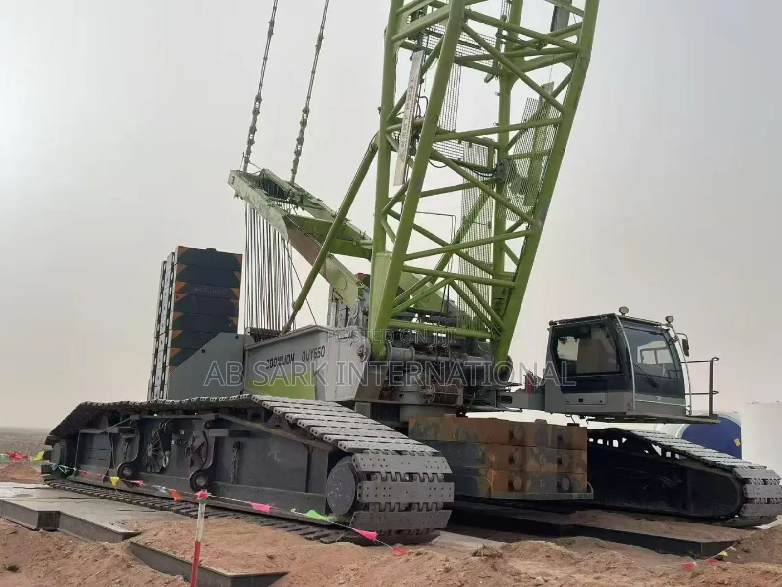 100ton - 650ton Crawler Crane For Hire