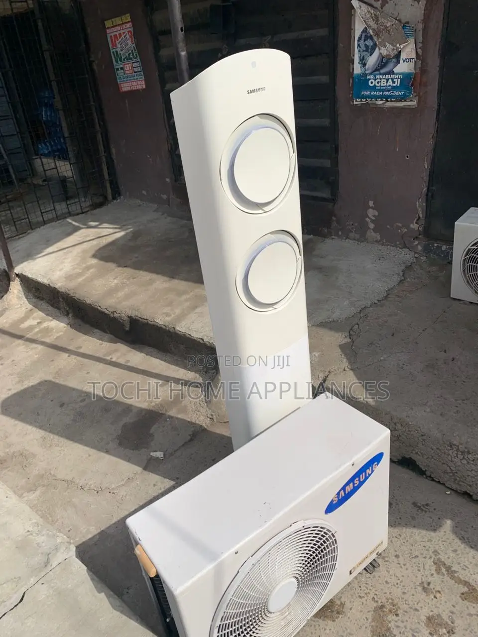 Clean Samsung Inverter Tower Ac 2.5hp