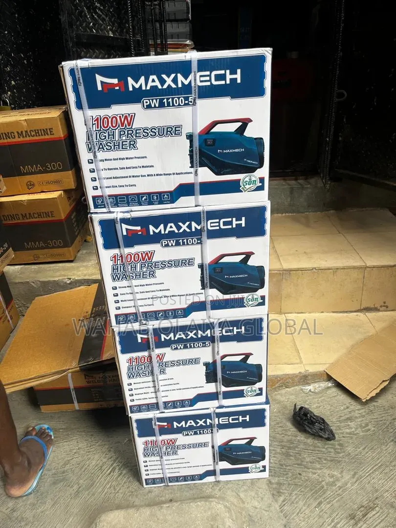 Maxmech Pw1100-5 1100w High Pressure Car Washer Machine