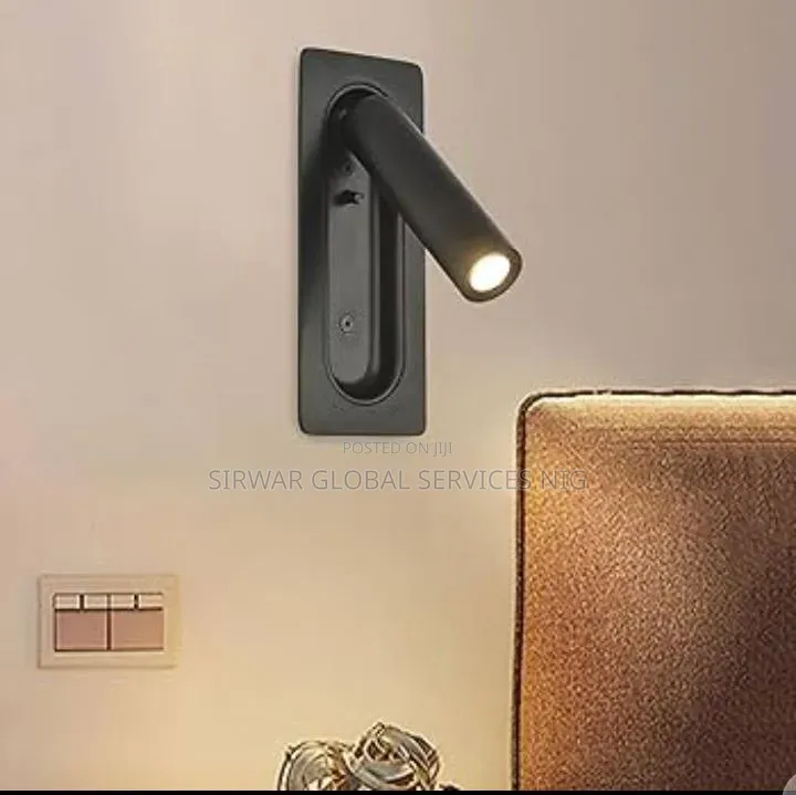 Fancy Wall Bracket Black+Warm White Light