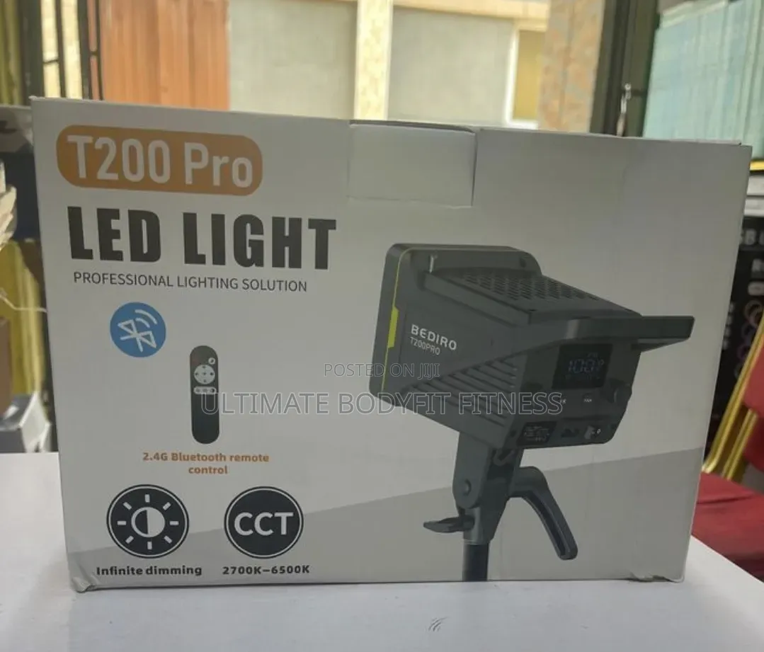 Brand New Led Lite T200 Pro Led Light + Tripod Stand