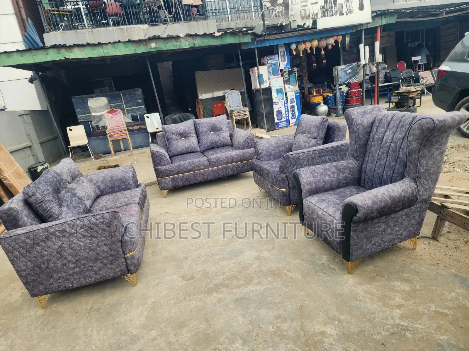 Standard Six Seaters Sitting Room Sofa Couch.