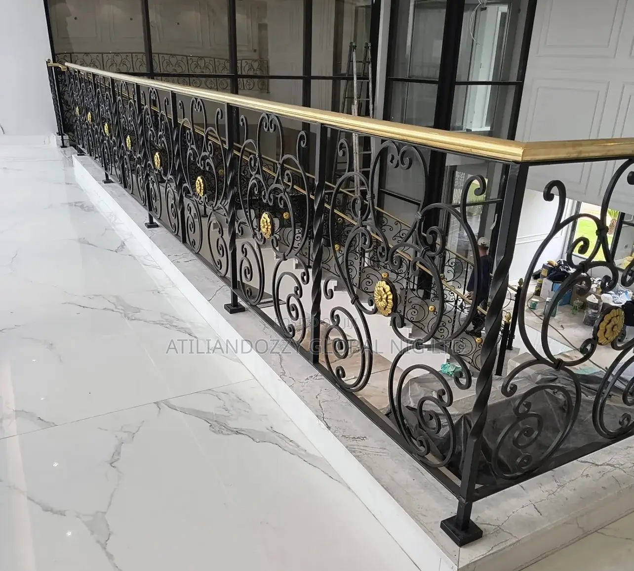 Spiral Staircase Wrought Iron
