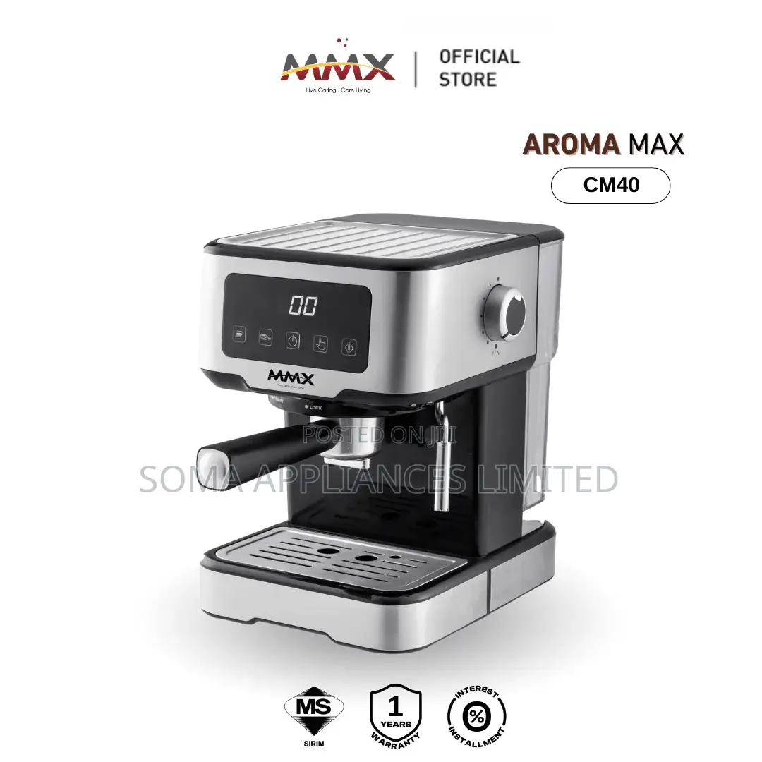MMX Aroma Max Cm40 3-in-1 Capsule / Milk / Espresso Coffee Machine
