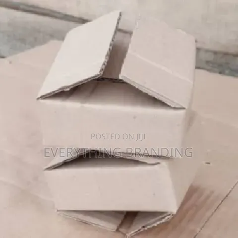 10x10x5in Brown Corrugated Carton Box 3ply Light Packaging Box.