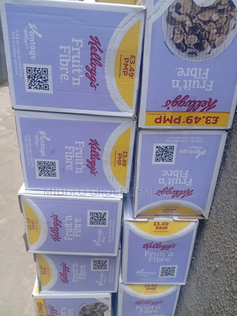 Kellogg's Fruit and Fiber 6 in a Carton