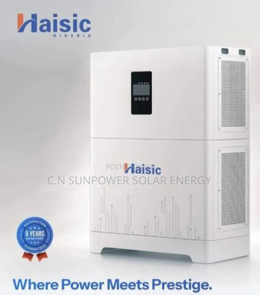 8kwh/51.2v Haisic 4kva/48v Hybrid Haisic Inverter and Battery