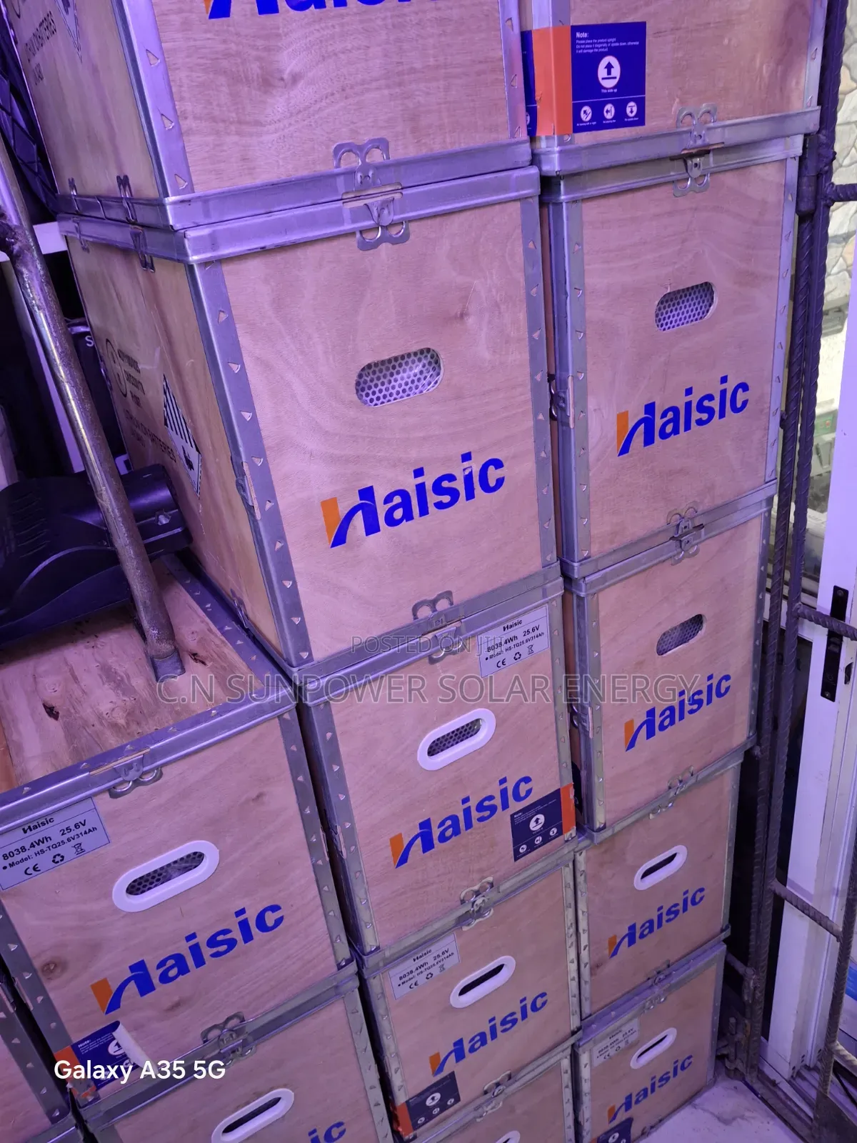 8kwh/51.2v Haisic 4kva/48v Hybrid Haisic Inverter and Battery