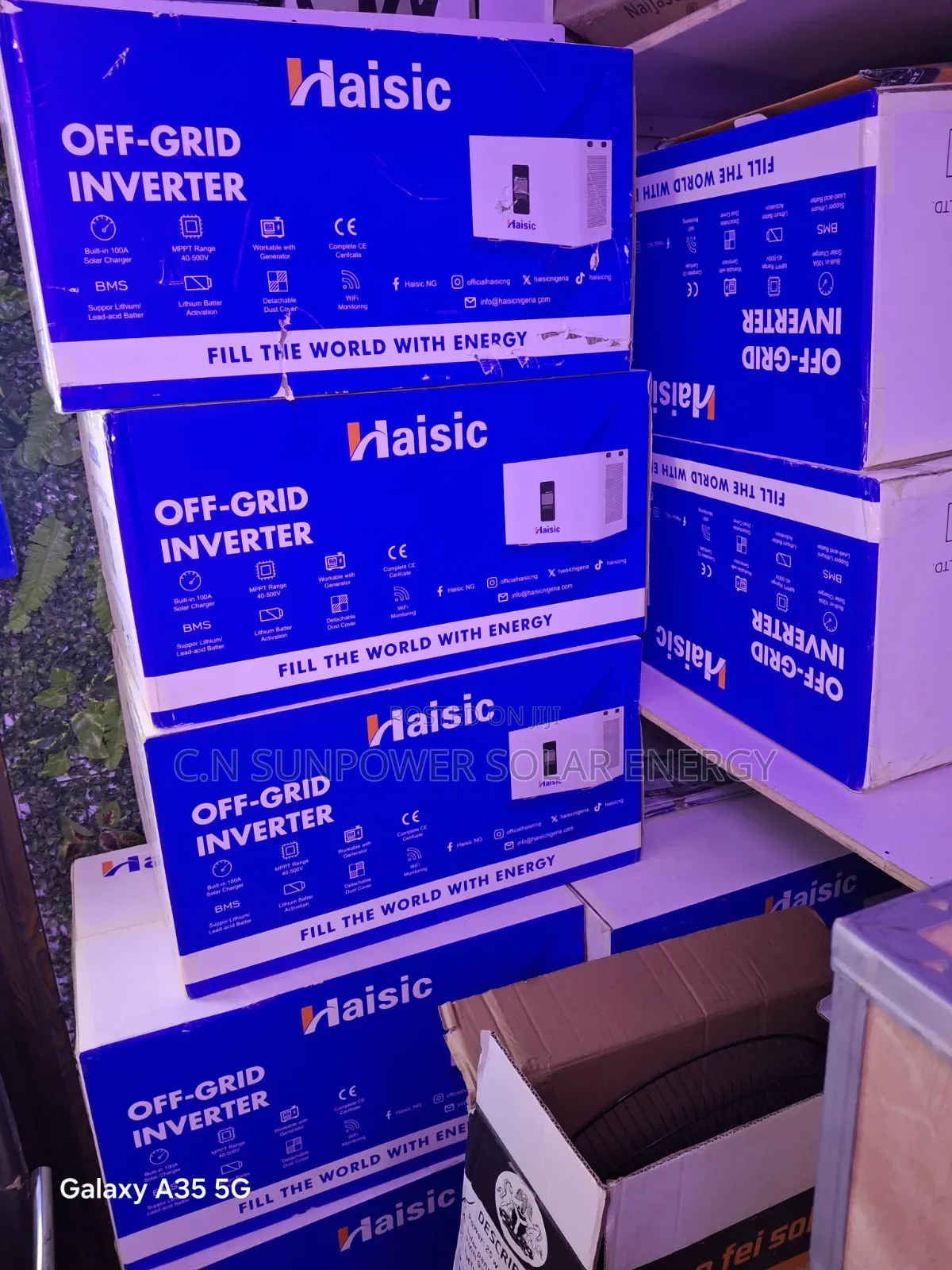 8kwh/51.2v Haisic 4kva/48v Hybrid Haisic Inverter and Battery
