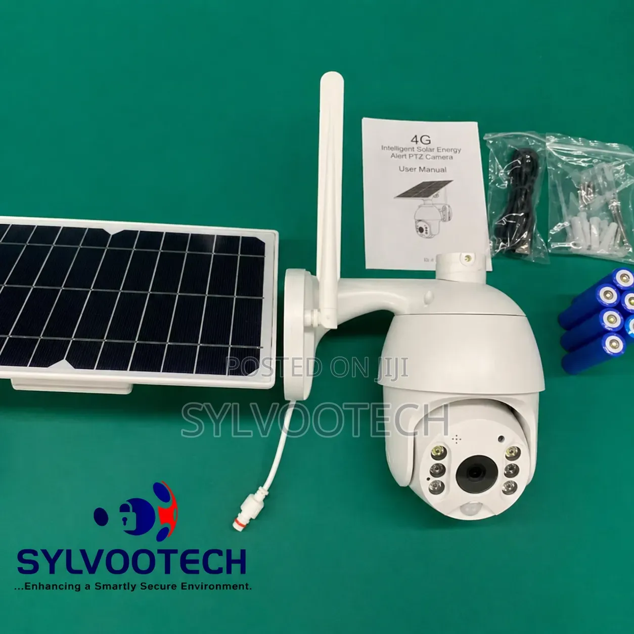 PTZ Solar Camera Installation