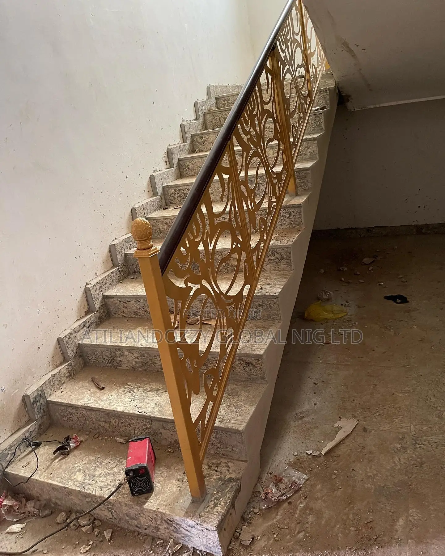 Laser Cut Pan Staircase Rails