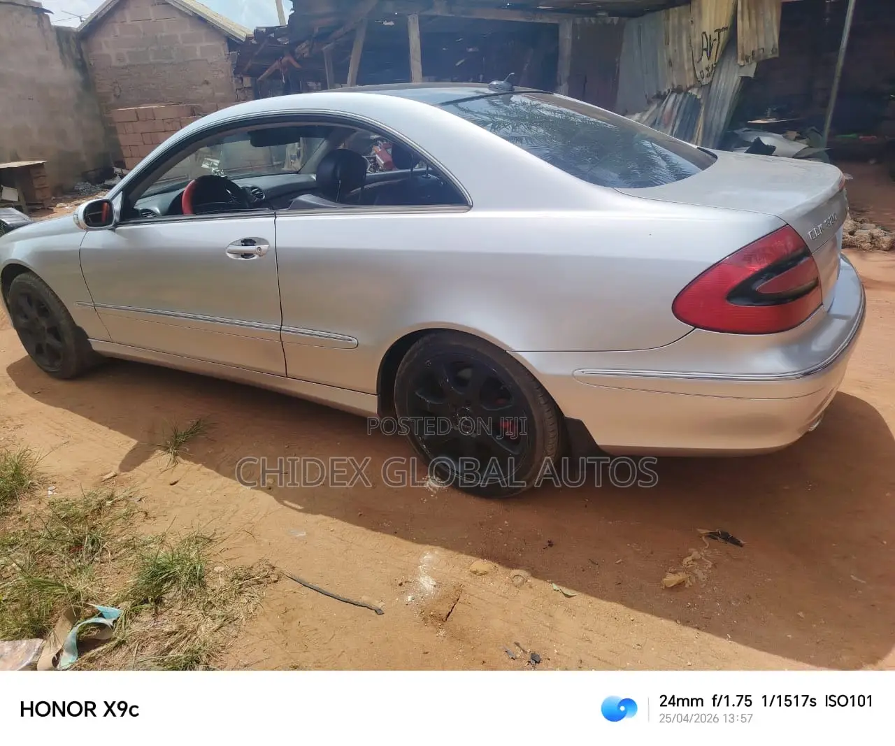 Mercedes-Benz CLK 350 Coupe 2008 Silver