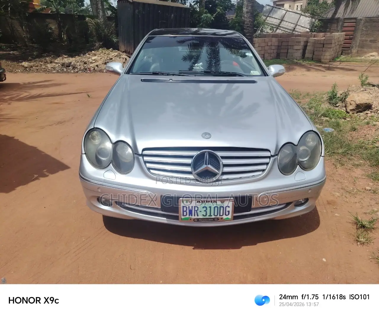 Mercedes-Benz CLK 350 Coupe 2008 Silver