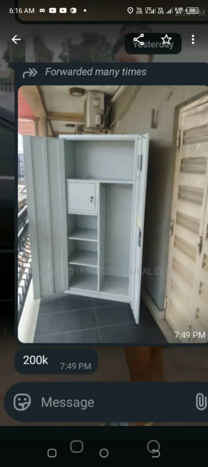 Metal Wardrobe