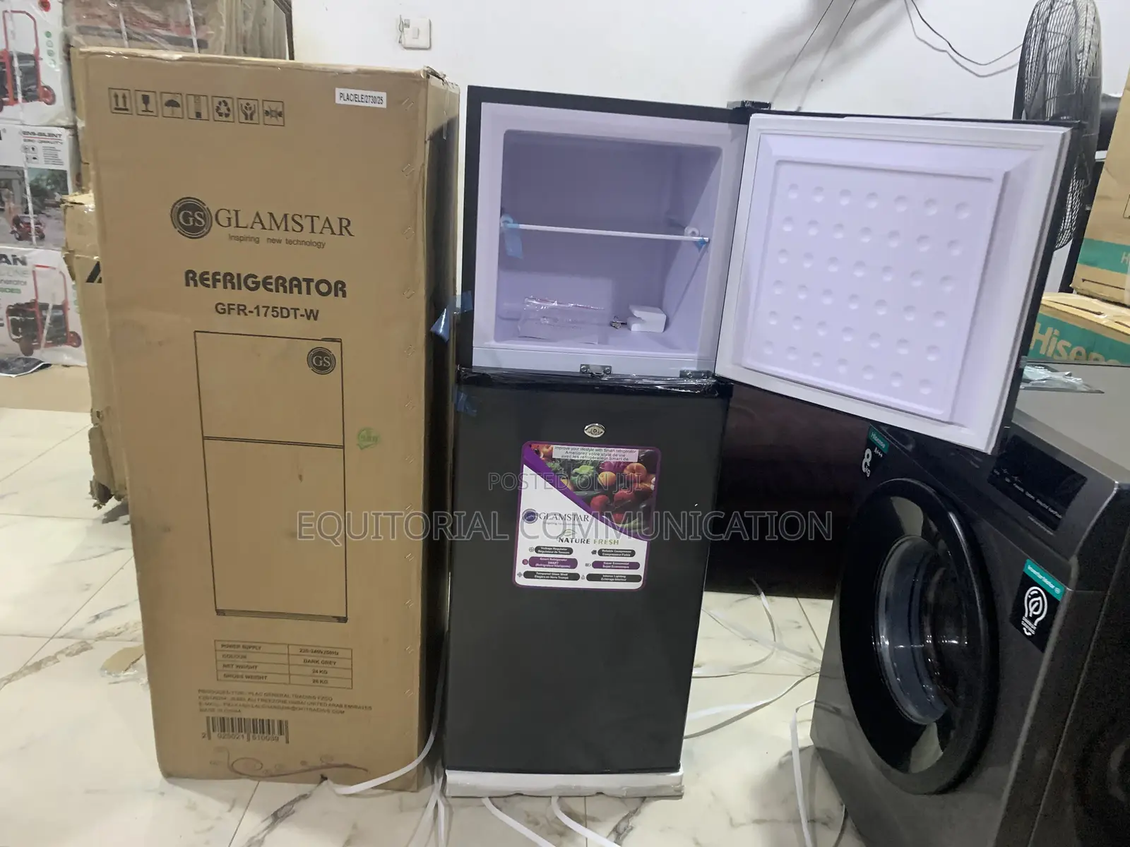 Glamstar GFR 175dt Refrigerator – Fast Freeze Technology