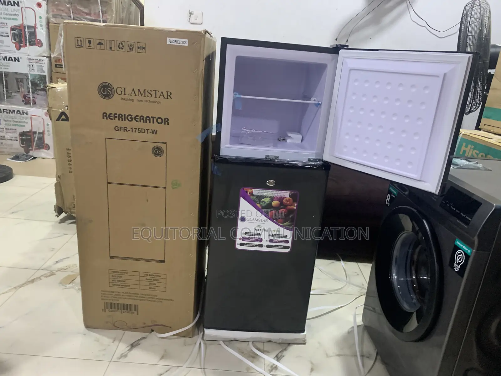 Glamstar GFR 175dt Refrigerator – Fast Freeze Technology