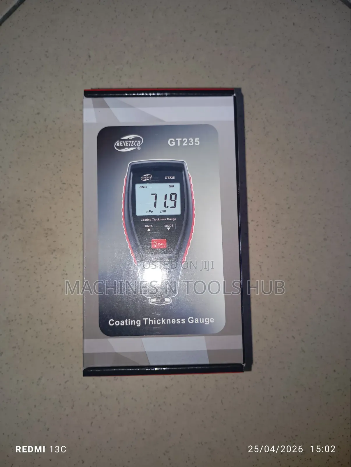 Benetech Gt235 Coating Thickness Gauge