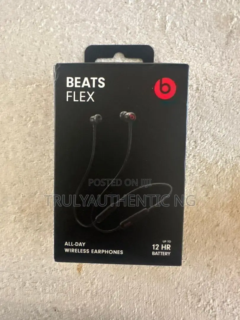 Authentic Beats Flex Wireless Earbuds W1 Bluetooth 12hrs