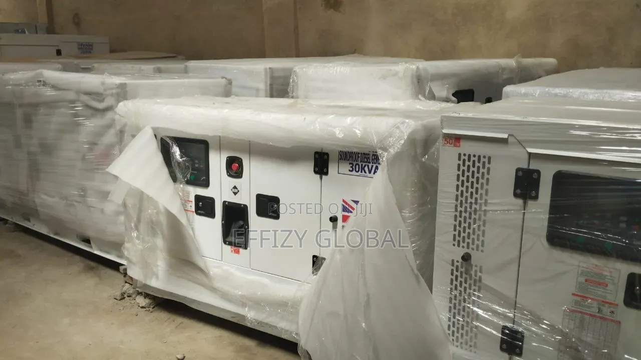 Brand New 30kva Perkins(England) Soundproof Generator