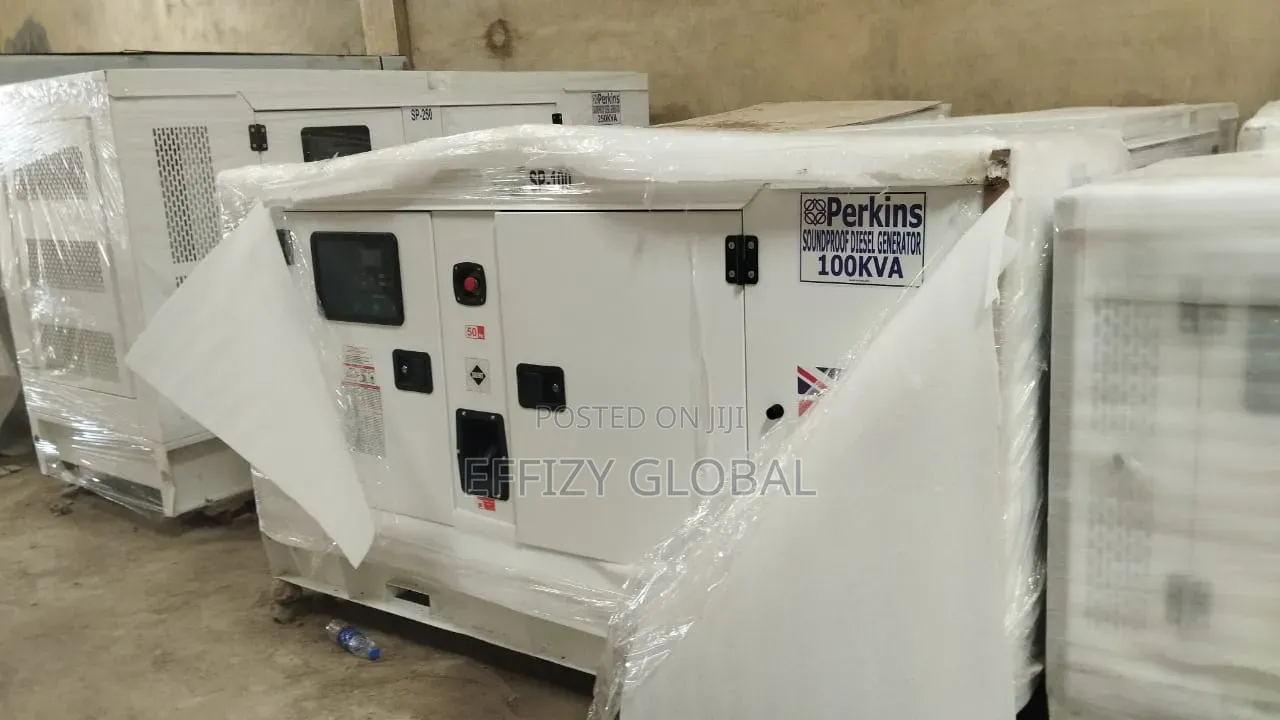 Brand New Perkins 100kva Soundproof Generator (England)