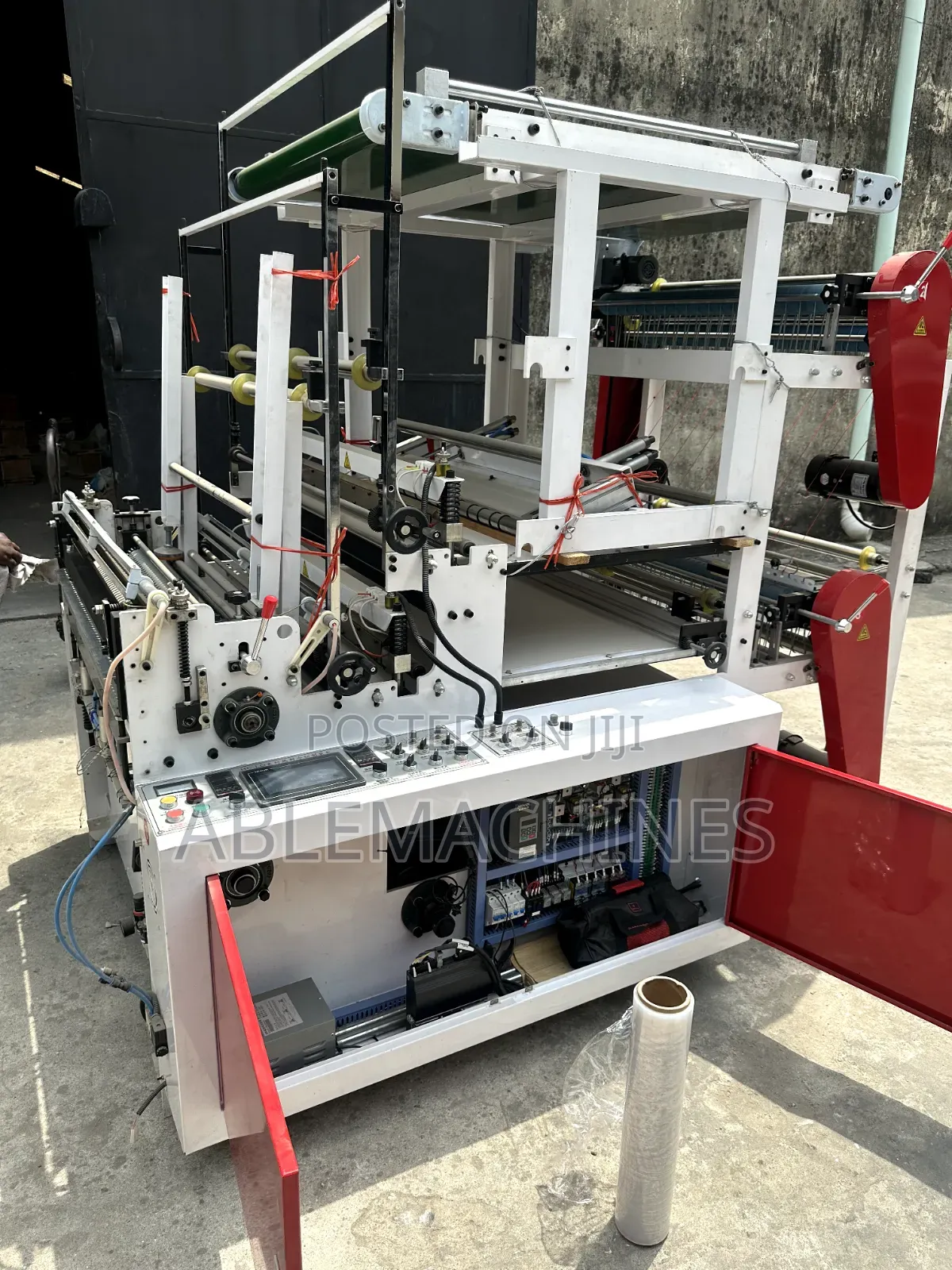 1000mm Double Deck Nylon Cutting and Sealing 4 Lines