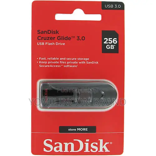 Sandisk Cruzer Glide 3.0 Flash Drive 256gb