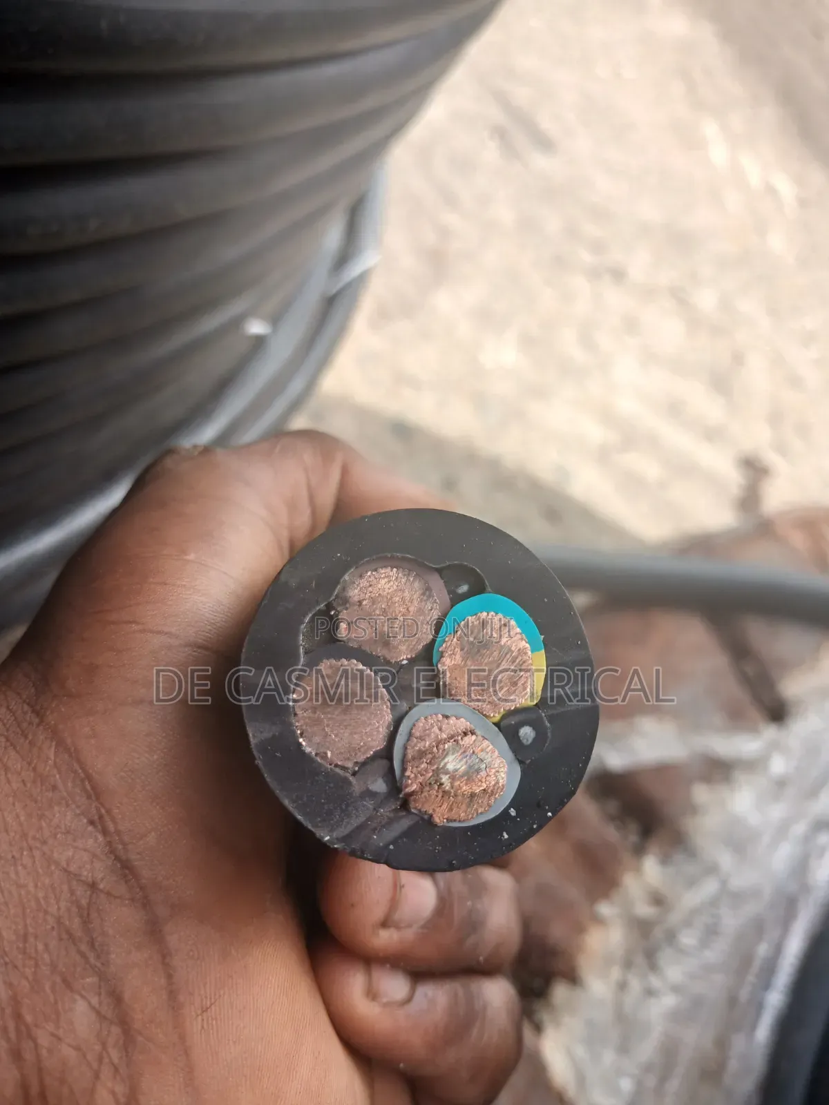 4x50mm2 Flexible Cable TRS