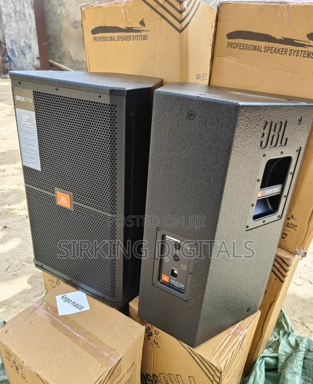 JBL Srx715 15 Inches Two-Way Passive Loudspeaker – Pair