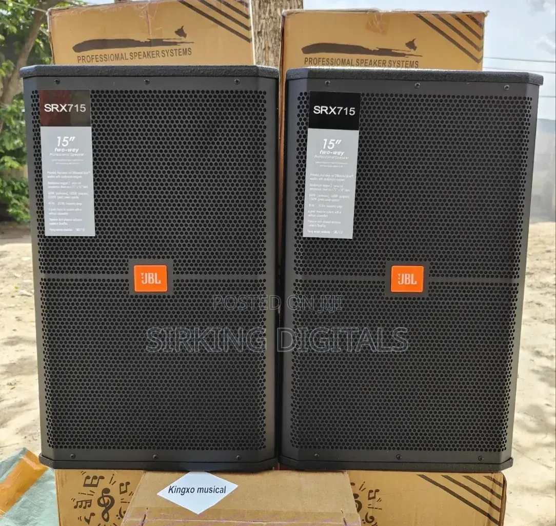 JBL Srx715 15 Inches Two-Way Passive Loudspeaker – Pair