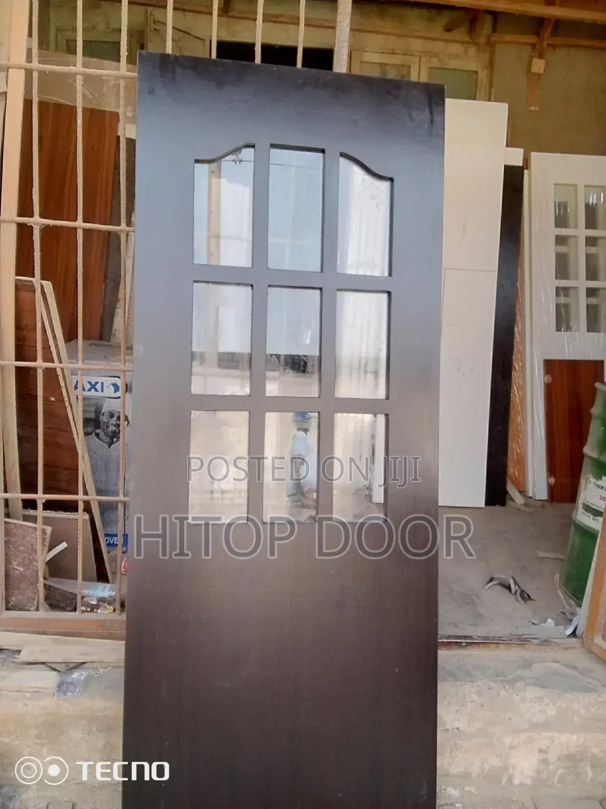Hitops Wenge HDF Kitchen Door With Frame and Architrave
