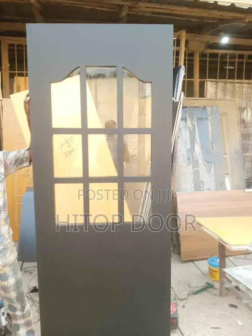 Hitops Wenge HDF Kitchen Door With Frame and Architrave