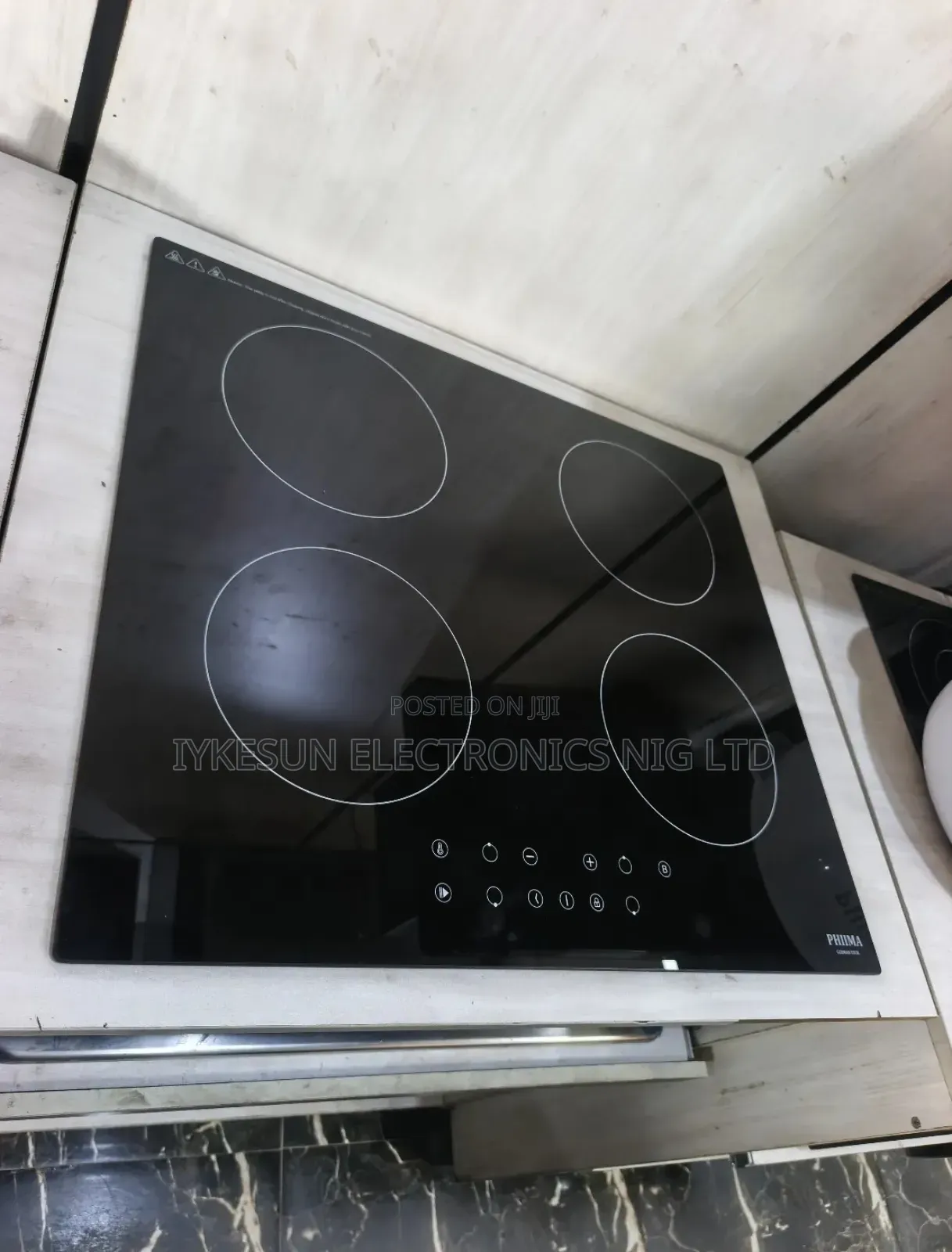 Original Phiima German Design Built-in 4 Burners Infrared Electric Hob