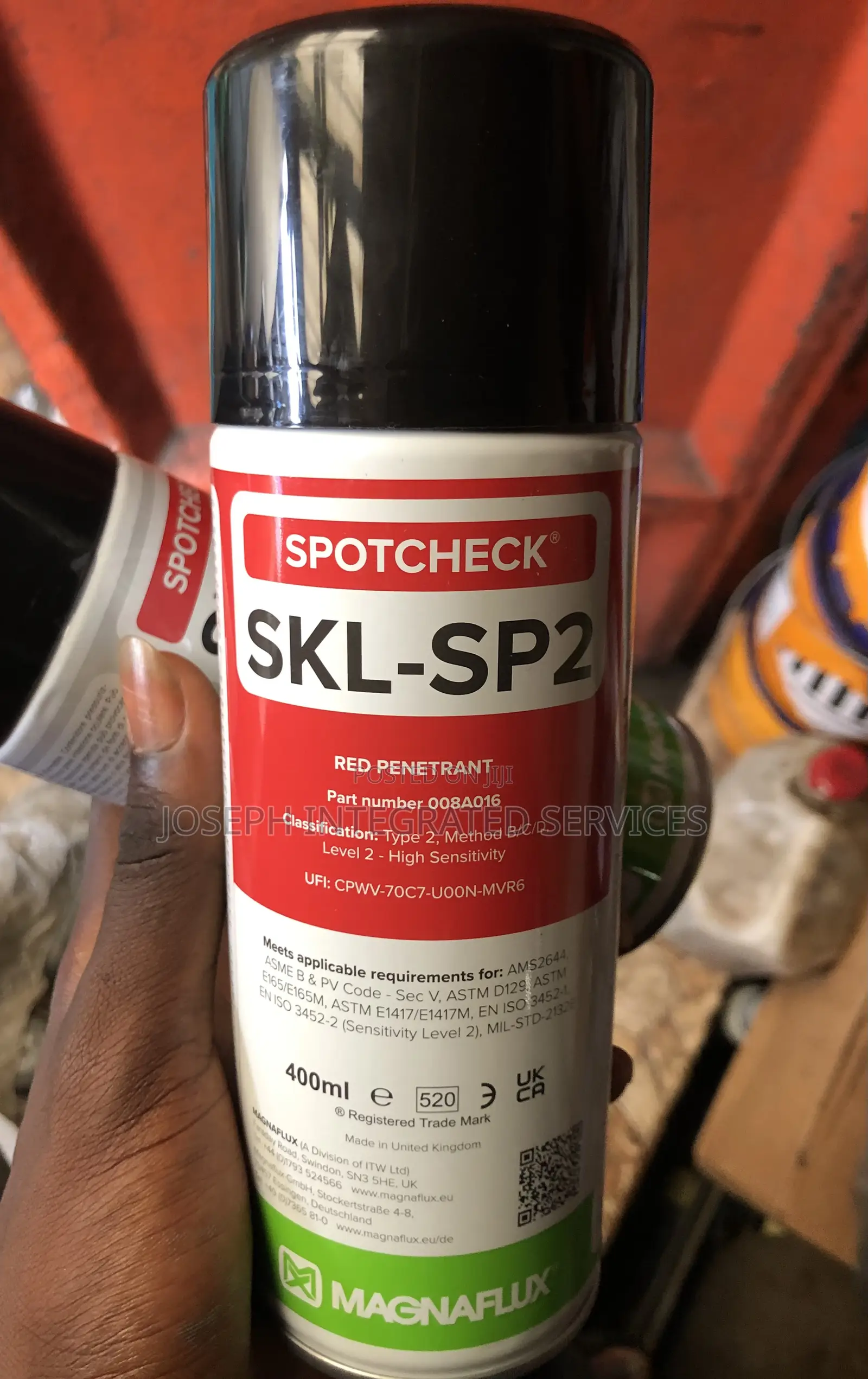 Magnaflux Spotcheck SKL-Sp2 Red Penetrant Aerosol Can