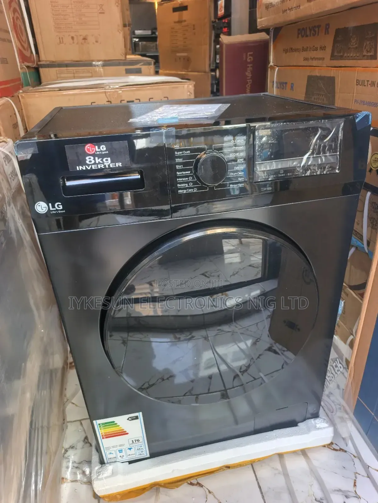 Original Lg 8kg Premium Luxury Automatic Inverter Washing Machine Etc.