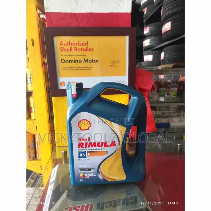 Shell Rimula R5 E 10w-40 Diesel Engine Oil 4litres