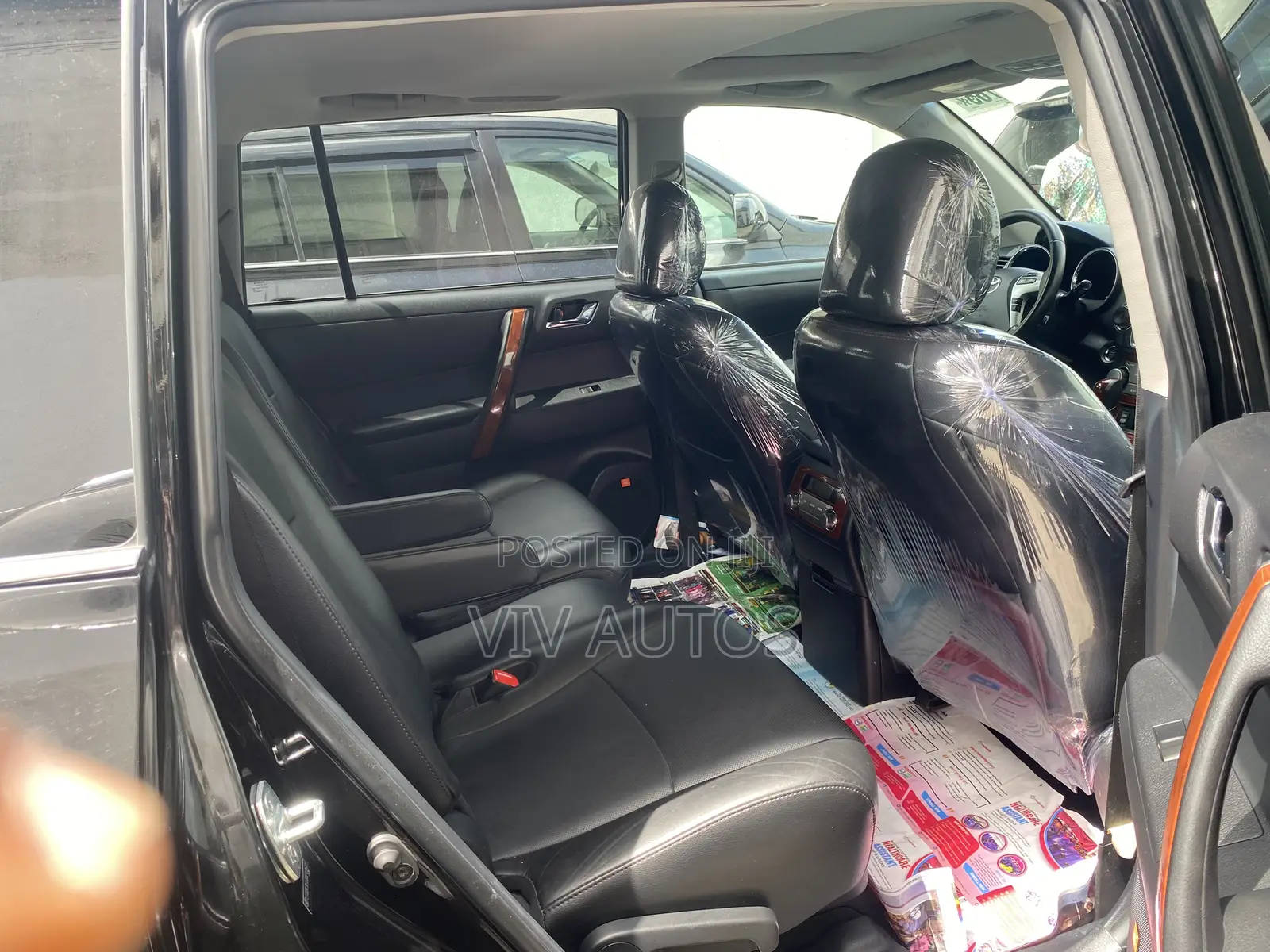 Toyota Highlander Limited 3.5l 4WD 2013 Black